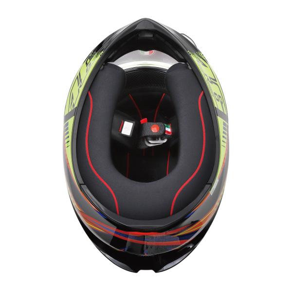 AGV フルフェイス ヘルメット K1 S SOLELUNA 2015 ソレルナ2015 アジアンフィット 日本向け正規流通品｜papa-mart｜08