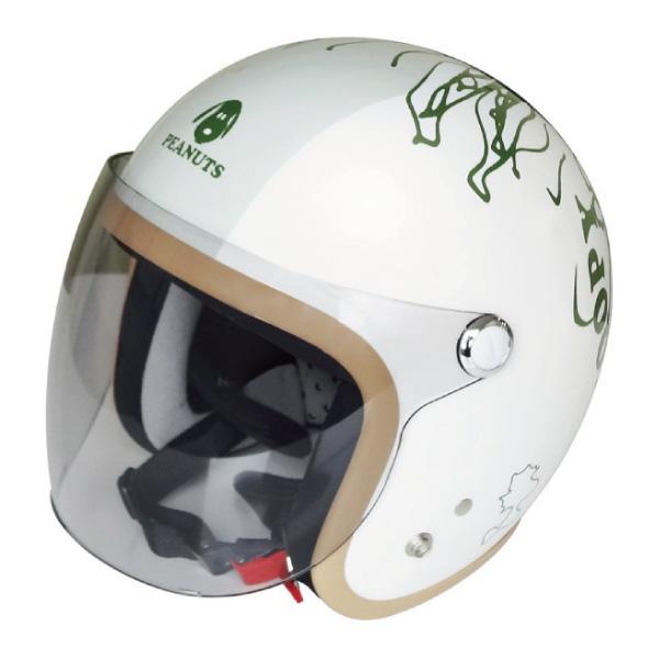 レイト商会 アークス SNJ-73 SNOOPY PEEK-A-BOO ジェットヘルメット 57