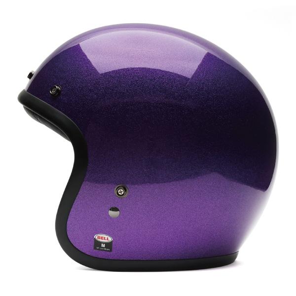 RAMSKIT カスタムヘルメット 500TX 小帽体 深め XLマットパープル BELL（ベル） BELL CUSTOM500 CRF カスタム500 限定品 FLAKE PURPLE
