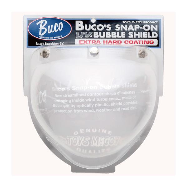 ブコ　スナップオン バブルシールドEXハードコート クリア【新品・未使用】 BUCO（ブコ） スナップオンバブルシールド EXハードコート クリアー