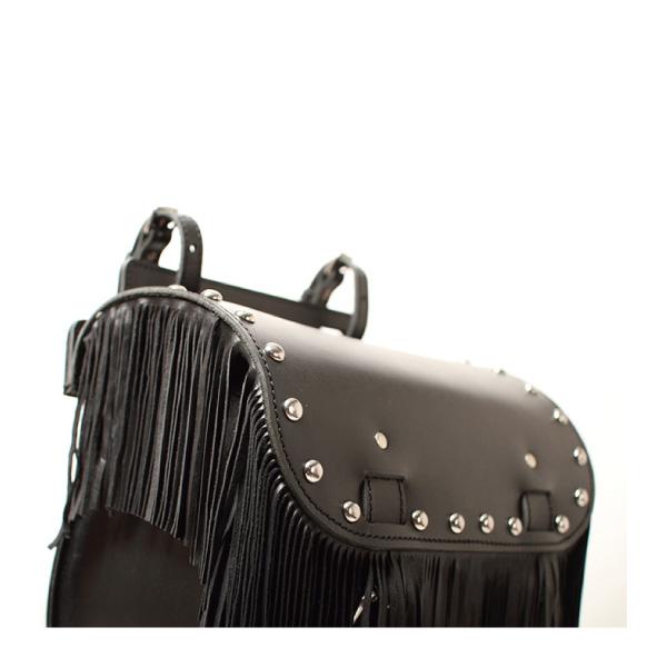 DEGNER デグナー SB-37 レザーフリンジサドルバッグ / LEATHER FRINGE 