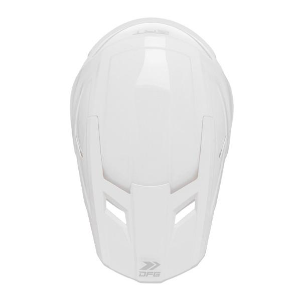 ダートフリーク DFG ACE オフロードヘルメット ホワイト : PAPAマート