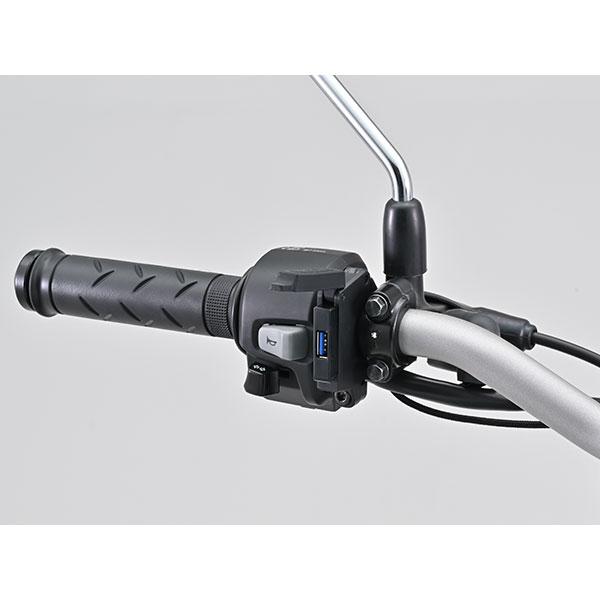 DAYTONA（デイトナ） 41372 バイク専用電源 スレンダーUSB Type-A