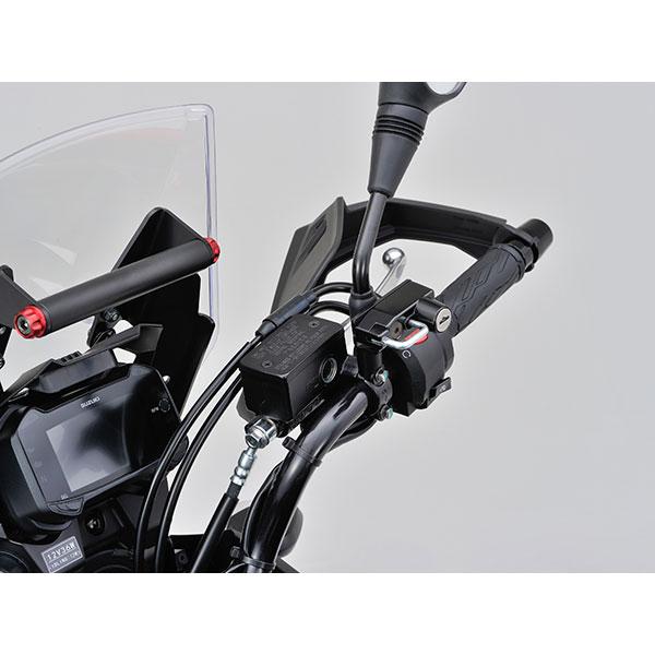 DAYTONA（デイトナ） 79399 ヘルメットホルダー ミラーM10クランプ