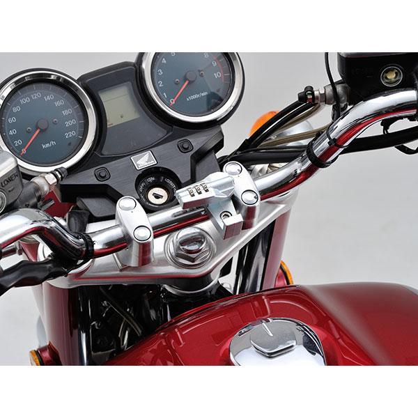 nulelu商品になります。 DAYTONA（デイトナ） 95205 ヘルメットロックダイヤルタイプ シルバー