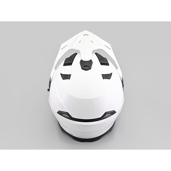 DAYTONA（デイトナ） DN-005WX オフロードヘルメット ホワイト : PAPA