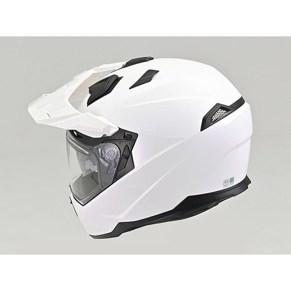 DAYTONA（デイトナ） DN-005WX オフロードヘルメット ホワイト : PAPA