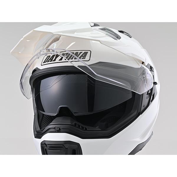 DAYTONA（デイトナ） DN-005WX オフロードヘルメット ホワイト : PAPA