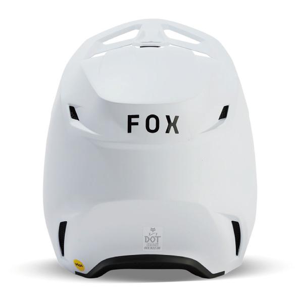FOX V1 Race ヘルメット XLサイズ ホワイト FOX RACING V1ヘルメット トキシック ホワイト| Dirtbikeplus