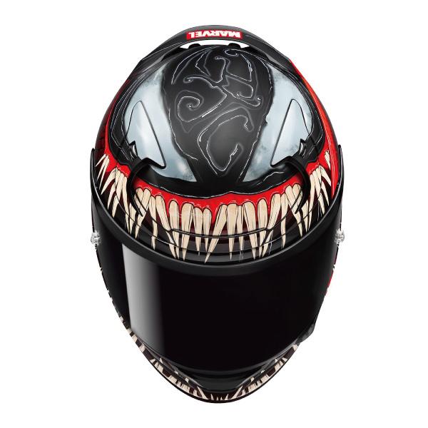 【部品準新品】MARVEL HJC ヴェノムヘルメット　アルファ11 RPHA HJC HJC HJH257 MARVEL RPHA12 VENOM3 アルファ12 ヴェノム3 フル