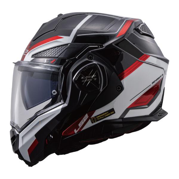 LS2 HELMETS ADVANT-X F アドバント-エックス エフ ブラックホワイト