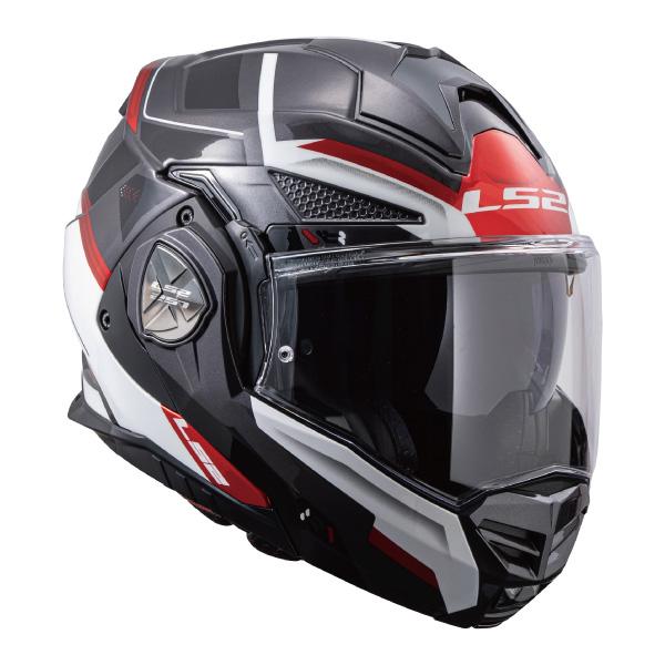 LS2 ADVANT-X システムヘルメット　ジャパンフィット　付属品付 LS2 HELMETS LS2 ADVANT-X F アドバント-エックス エフ ブラック