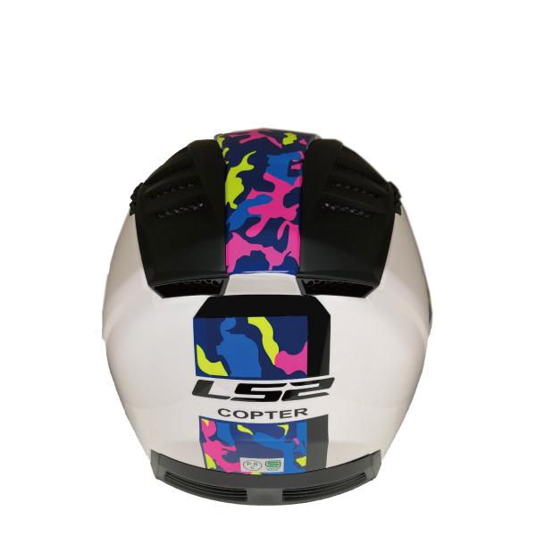 LS2 COPTER コプター クリスピーホワイトイエロー ジェットヘルメット  