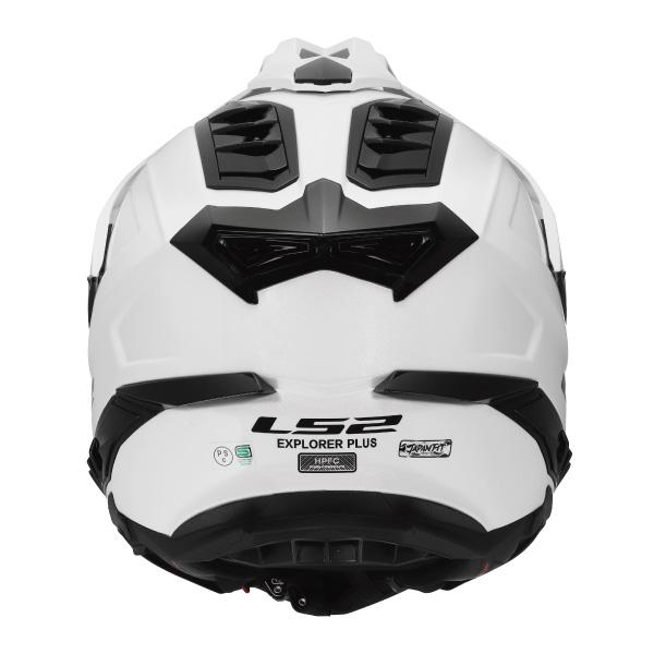 LS2 EXPLORER フルフェイスヘルメット ホワイト/ブラック LS2 HELMETS LS2 EXPLORER PLUS F エクスプローラー プラス エフ