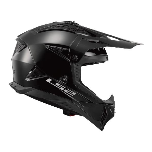 人気　LS2　 FF358ヘルメット　ブラック LS2 HELMETS LS2 FAST II ファストツー ブラック オフロードヘルメット