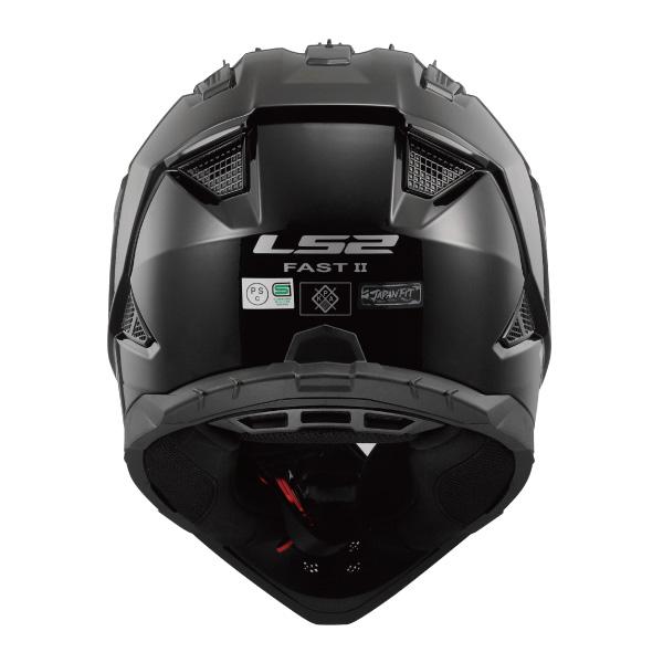LS2 HELMETS LS2 FAST II ファストツー ブラック オフロードヘルメット