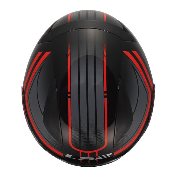 LS2 HELMETS LS2 RAPID2 サーキット ブラックレッド フルフェイス