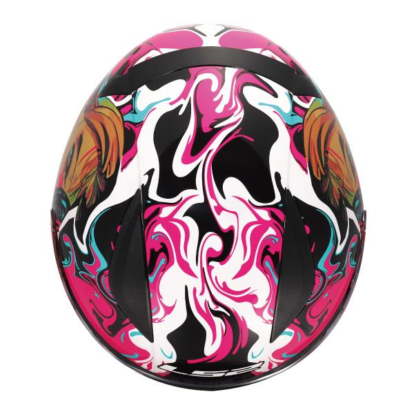 LS2 HELMETS LS2 RAPID2 サイバーグ パープルシアン フルフェイス