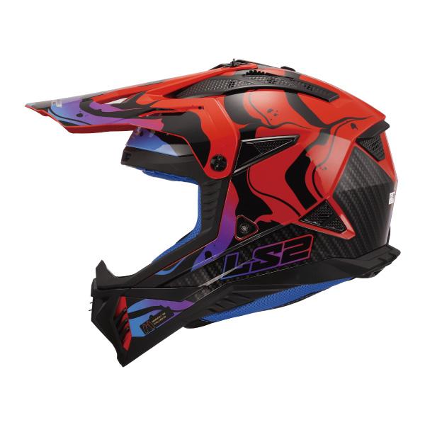 LS2 HELMETS LS2 FAST II ファストツー ウォッシュグロスレッド オフ