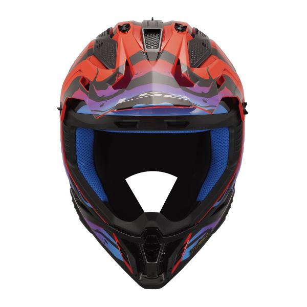 LS2 HELMETS LS2 FAST II ファストツー ウォッシュグロスレッド オフ