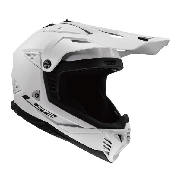 LS2 HELMETS LS2 FAST II ファストツー ホワイト オフロードヘルメット