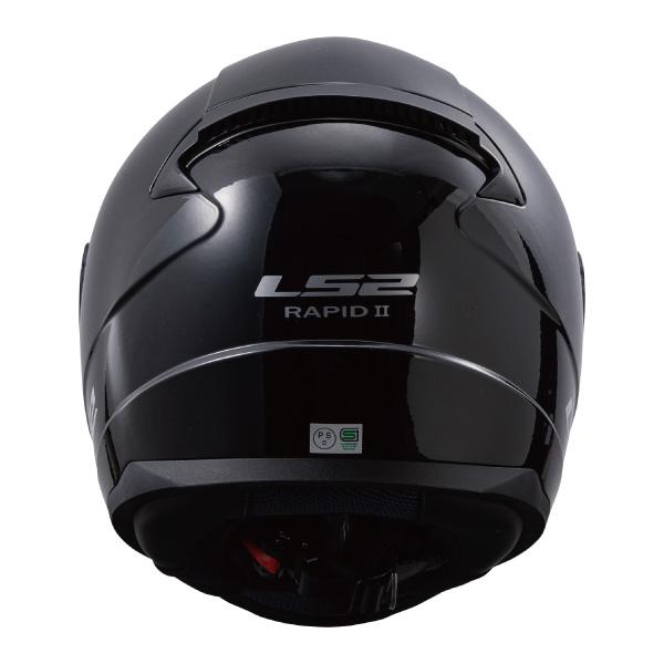 LS2 HELMETS LS2 RAPID2 ラピッド2 ブラック フルフェイスヘルメット