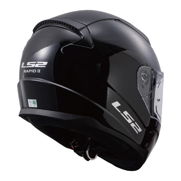 LS2 Mxsport フルフェイスヘルメット LS2 HELMETS RAPID2 ラピッド2 ブラック フルフェイスヘルメット
