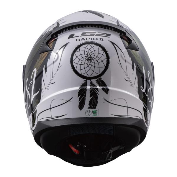 LS2 HELMETS LS2 RAPID2 ラピッド2 ホワイトブラックピンク フル