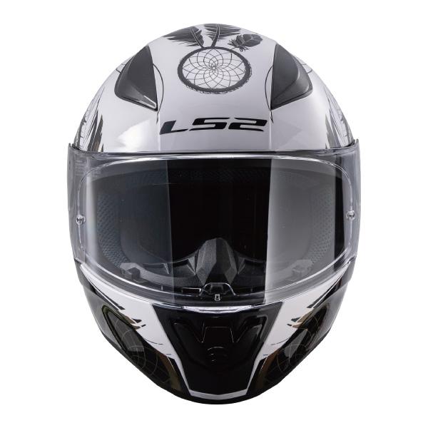 LS2 HELMETS RAPID2 ラピッド2 ホワイトブラックピンク フル