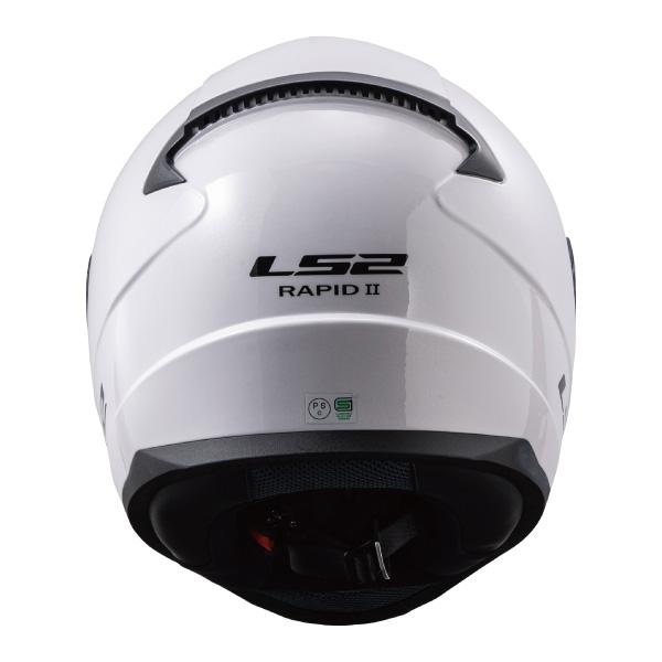 LS2 HELMETS LS2 RAPID2 ラピッド2 ホワイト フルフェイスヘルメット