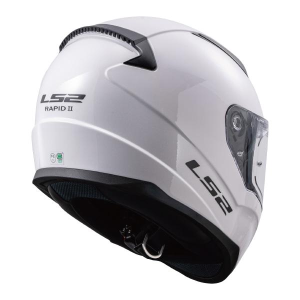 LS2 HELMETS RAPID2 ラピッド2 ホワイト フルフェイスヘルメット
