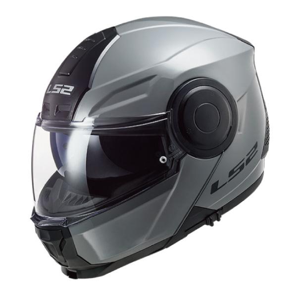 【美品】 LS2 SCOPE Ｍサイズ LS2 HELMETS LS2 SCOPE スコープ ナルドグレー システムヘルメット