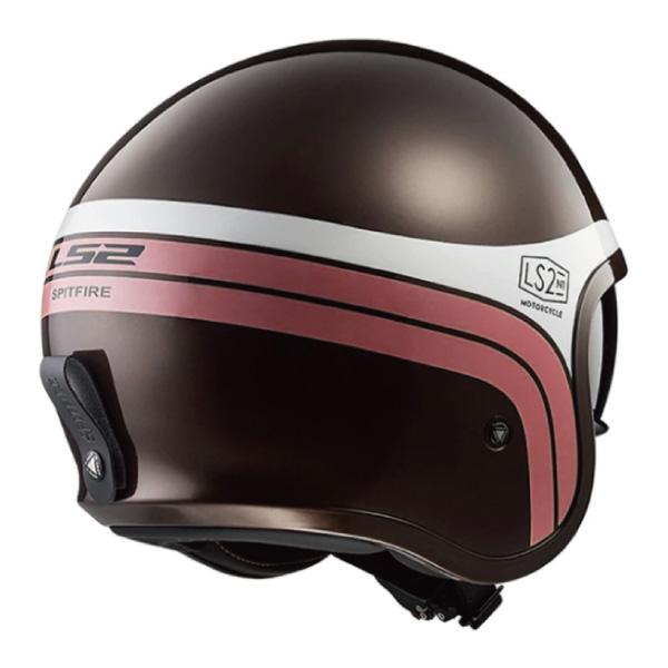 LS2 HELMETS LS2 SPITFIRE スピットファイア ブラウンホワイト