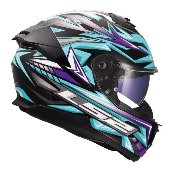 LS2 HELMETS LS2 STREAM2 ストリーム2 ブルーパープル インナー