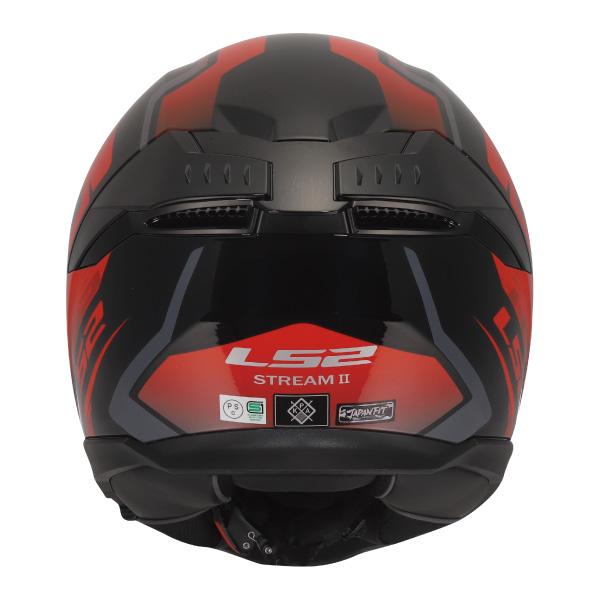 LS2 HELMETS LS2 STREAM2 ストリーム2 ブラックレッド インナー
