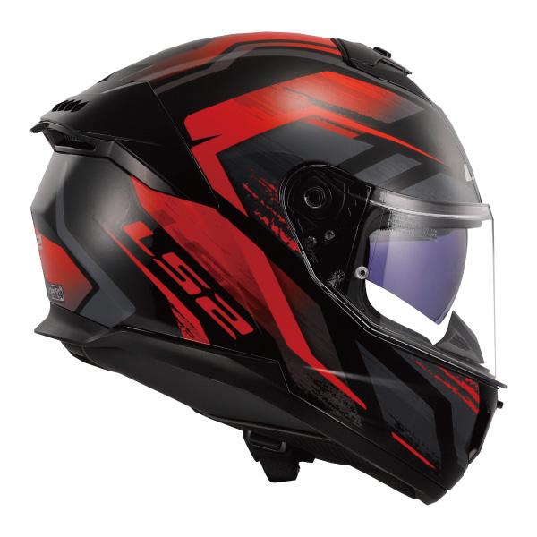 LS2 HELMETS LS2 STREAM2 ストリーム2 ブラックレッド インナー