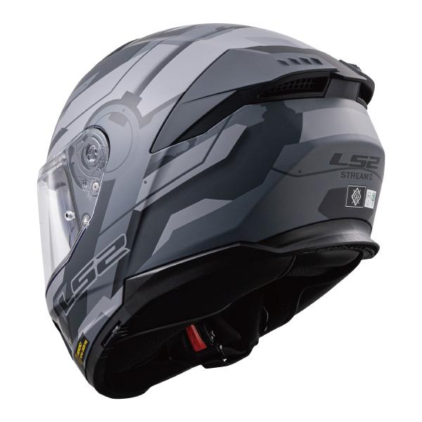 LS2 HELMETS LS2 STREAM2 ストリーム2 マットチタニウムグレー