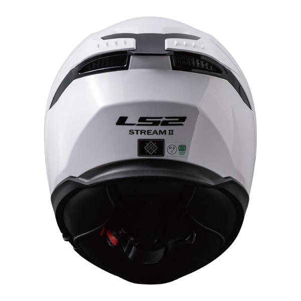 LS2 HELMETS LS2 STREAM2 ストリーム2 ホワイト インナーバイザー搭載