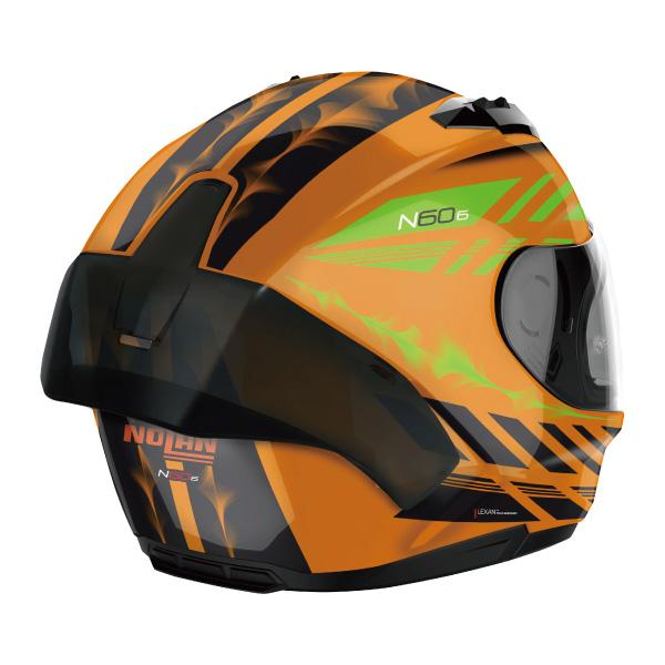 NOLAN（ノーラン） NOLAN N606 SPORT HOTFOOT オレンジ/27 大型