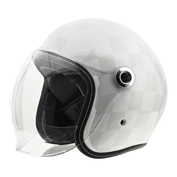 RIDEZ ライズ ジェットヘルメット アイボリー ライズ RIDEZ ZZ HELMET シールド付きジェットヘルメット : PAPAマート