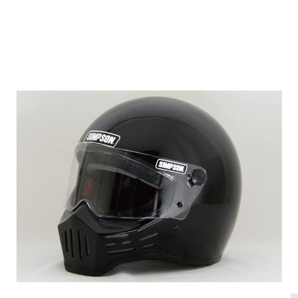 SIMSON M30 ブラック フルフェイスヘルメット SIMPSON（シンプソン） SIMPSON M30 ブラック フルフェイスヘルメット