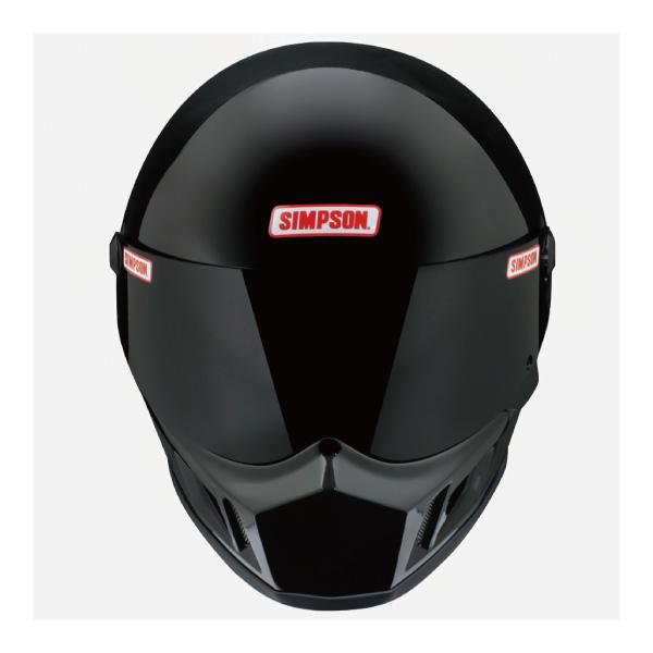 SIMSON ブラック フルフェイスヘルメット スーパーバンディット9 SIMPSON（シンプソン） SIMPSON SB15 ブラック スーパーバンディット15