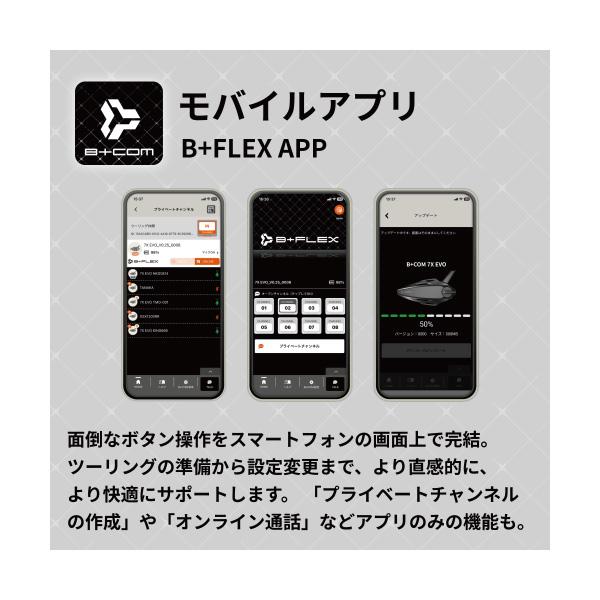 B＋COM（ビーコム） SYGNHOUSE B+COM SB7X EVO ペアユニット : PAPA
