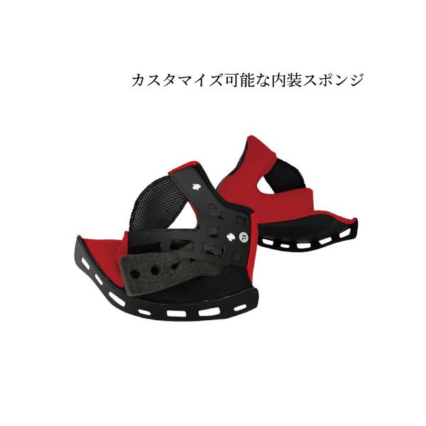 WINS A-FORCE RS FLASH タイプC カーボンｘアルマイトブルー インナーバイザー内蔵 カーボン フルフェイス ヘルメットの画像