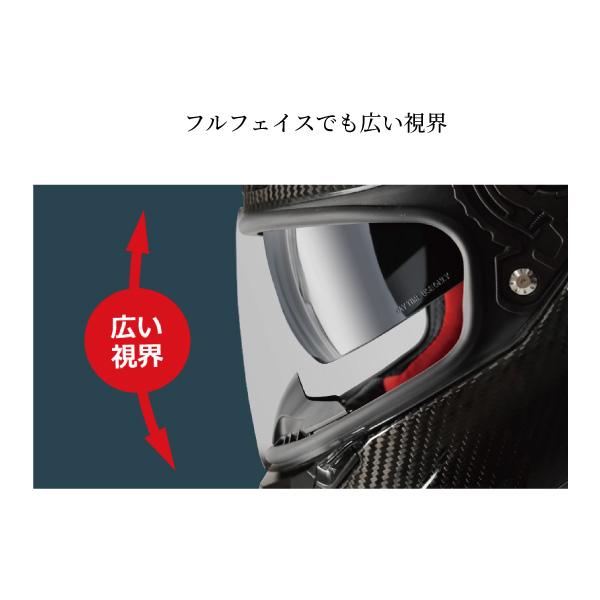 WINS A-FORCE RS FLASH タイプC カーボンｘアルマイトブルー インナーバイザー内蔵 カーボン フルフェイス ヘルメットの画像