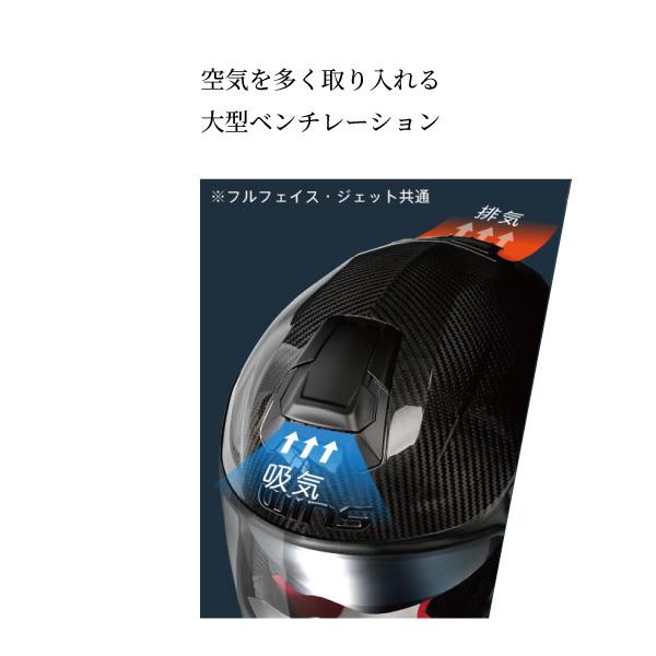 A-FORCE WINS RS JET タイプC インナーバイザー装備 カーボン ジェット
