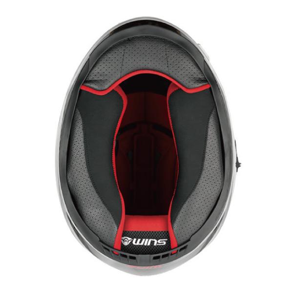 WINS A-FORCE RS タイプC インナーバイザー内蔵 カーボン フルフェイス ヘルメットの画像