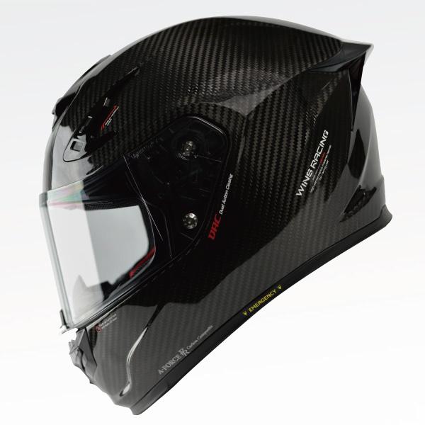 WINS A-FORCE カーボンブラック フルフェイスヘルメット A-FORCE カーボン 1個 WINS(ウィンズ) 【通販モノタロウ】