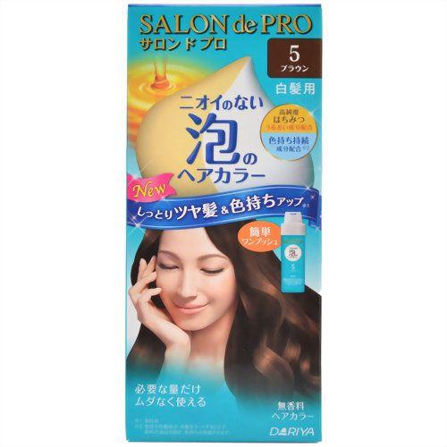 サロンドプロ ワンプッシュ泡のヘアカラー ブラウン Kc 016 インディアン 通販 Yahoo ショッピング