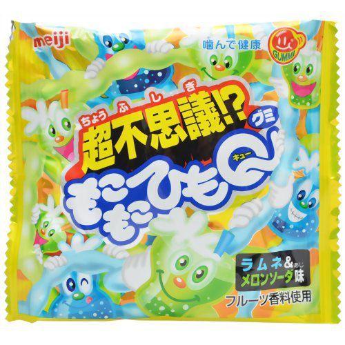 明治 グミキャンディー 超謎食感 もこもこひもq ラムネ メロンソーダ味 袋セット Kc 016 インディアン 通販 Yahoo ショッピング